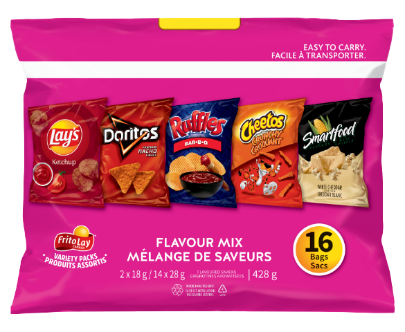 <br>FRITO-LAY<sup>®</sup> Variety Pack Flavour Mix