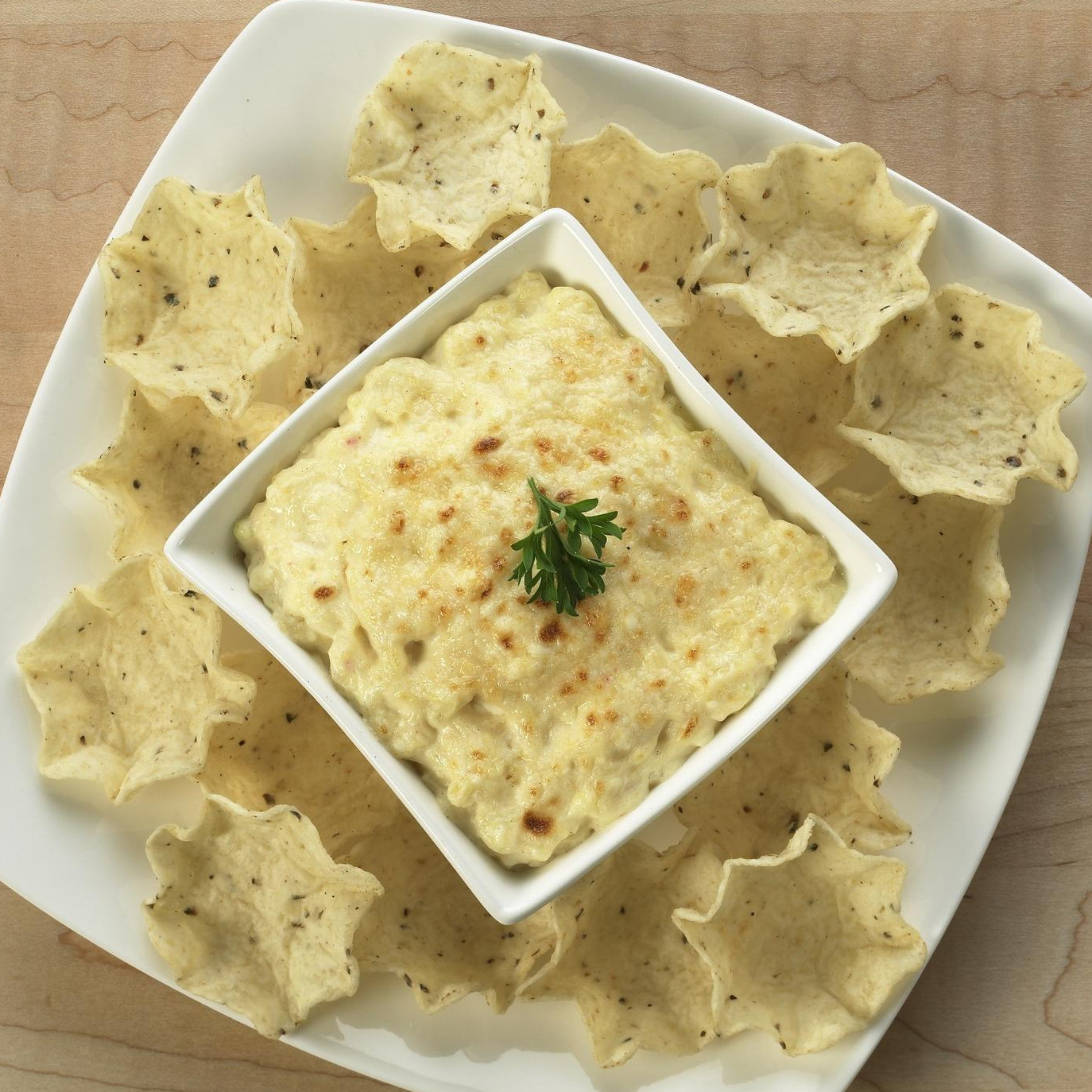 Trempette forte à l'oignon et au parmesan