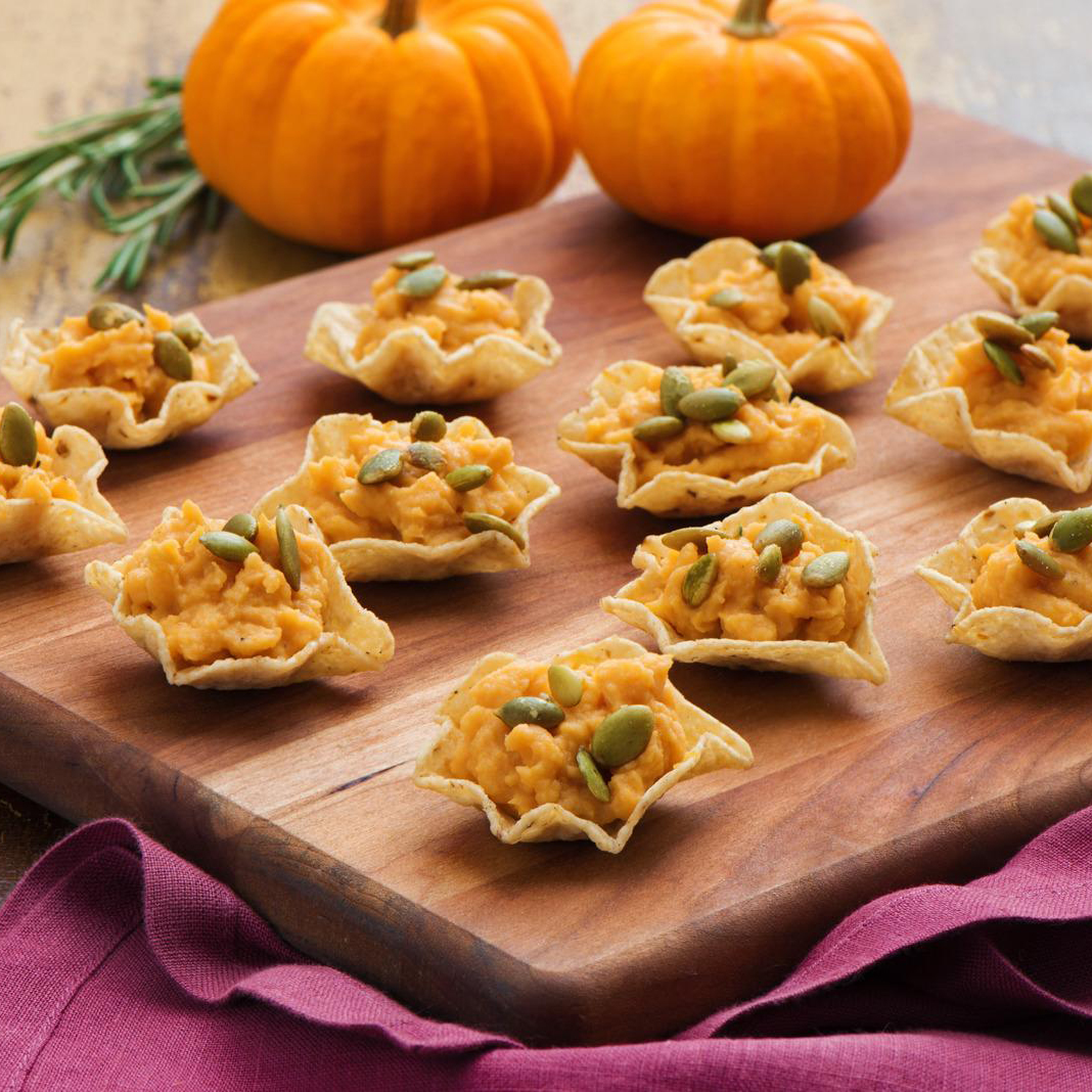 Pumpkin Tortilla Scoops!<sup>®</sup>