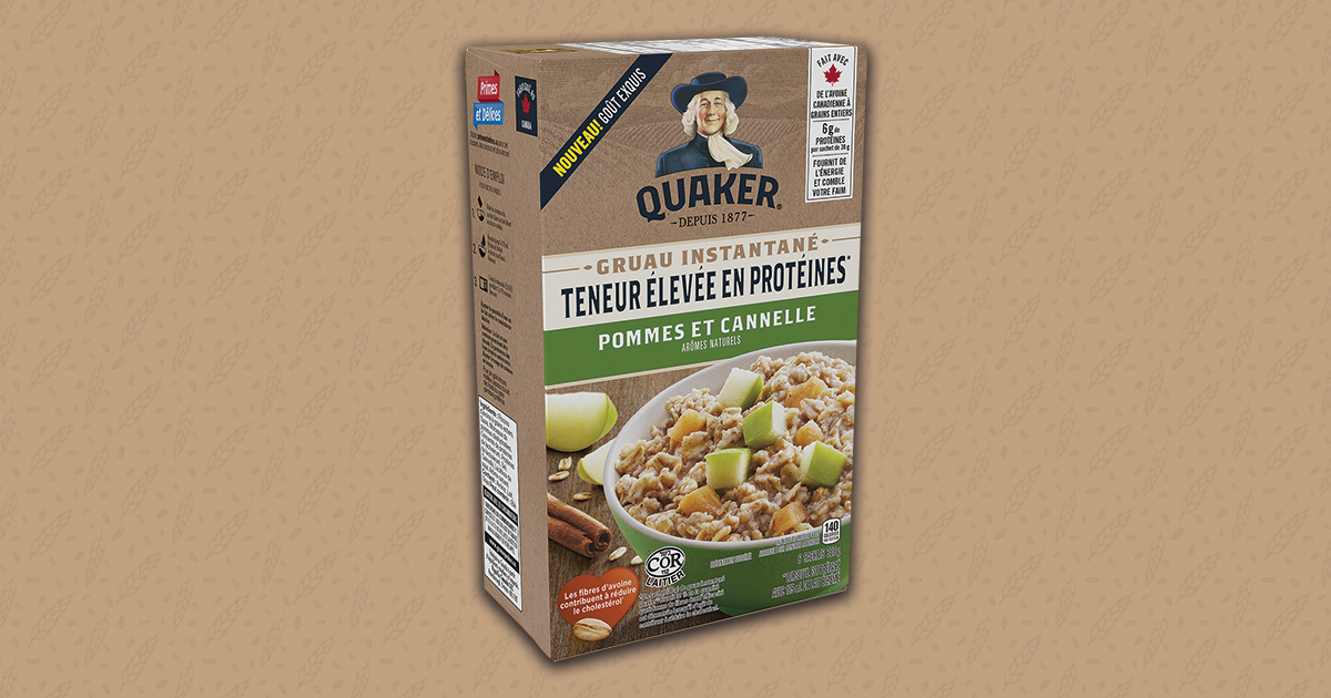 Quaker Avoine instantanée au goût Arequipe 300g