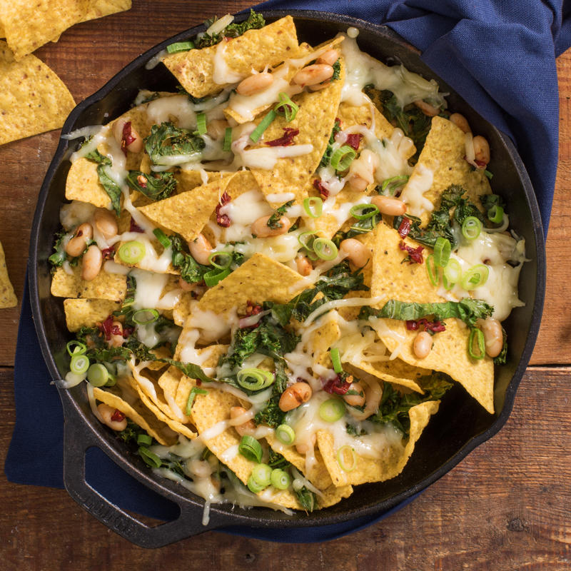 Spicy Vegetarian Nachos     