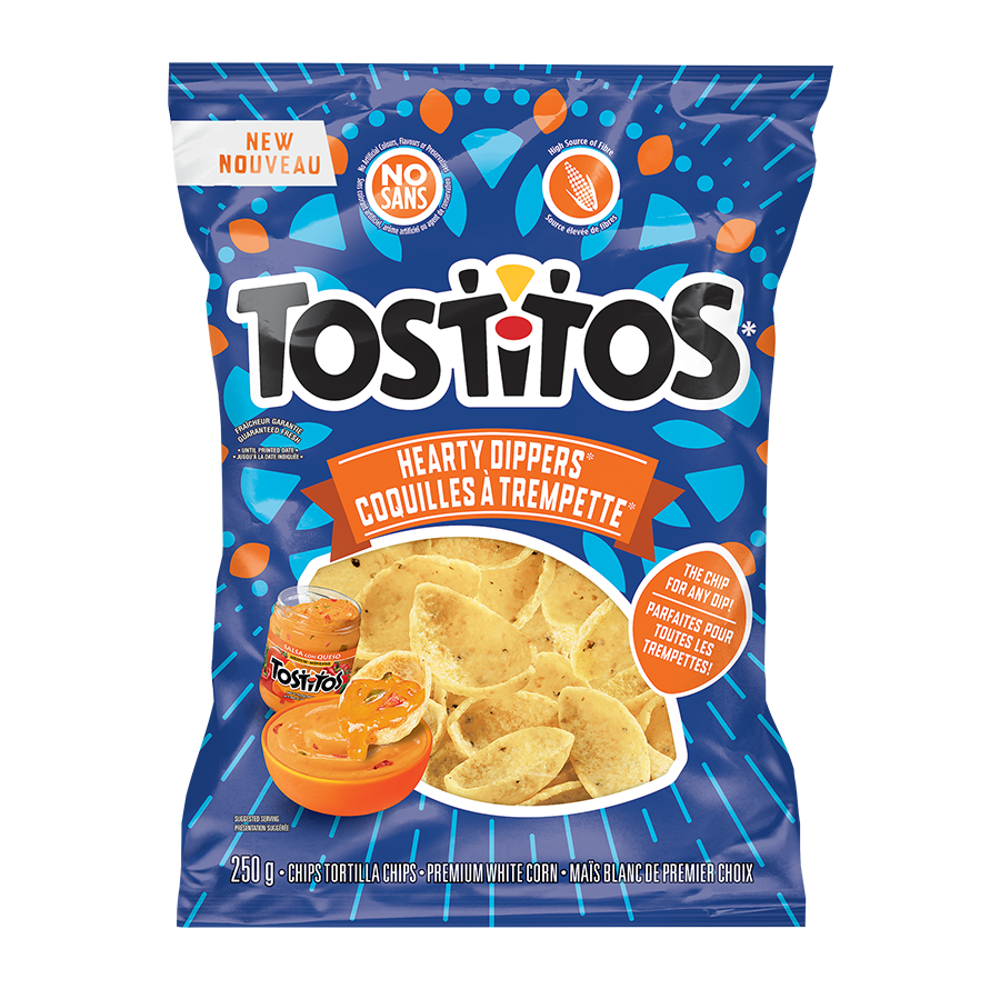 Chips tortilla TOSTITOS COQUILLES À TREMPETTE<sup>MC</sup>