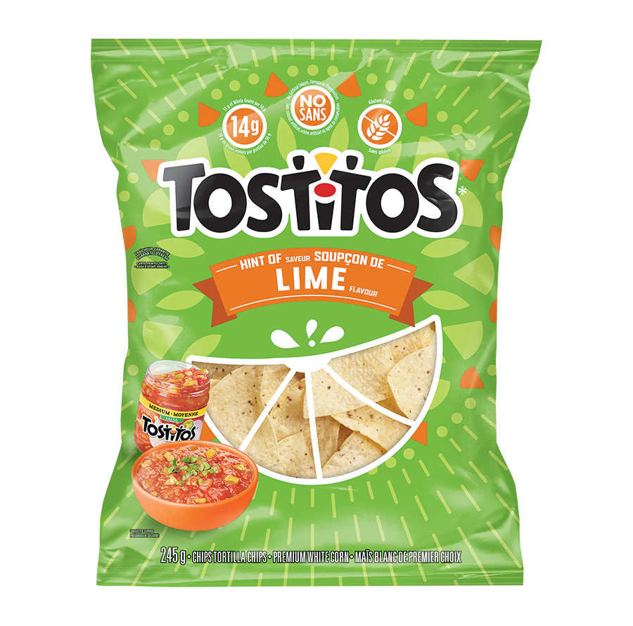 Chips tortilla <span>TOSTITOS<sup>®</sup></span> Saveur Soupçon de lime