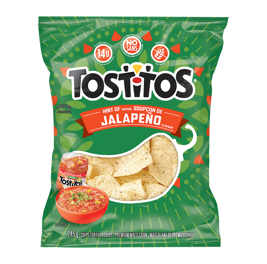 Chips tortilla TOSTITOS<sup>®</sup> Saveur Soupçon de jalapeño