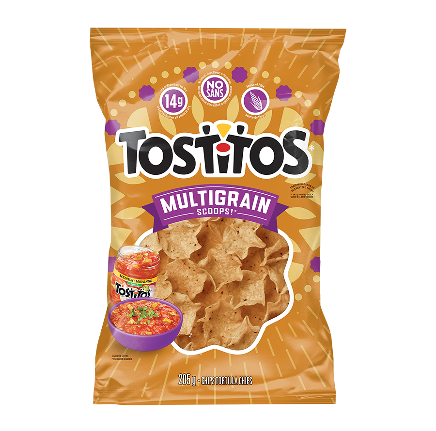 Chips tortilla TOSTITOS<sup>®</sup> SCOOPS! <sup>®</sup> Multigrain
