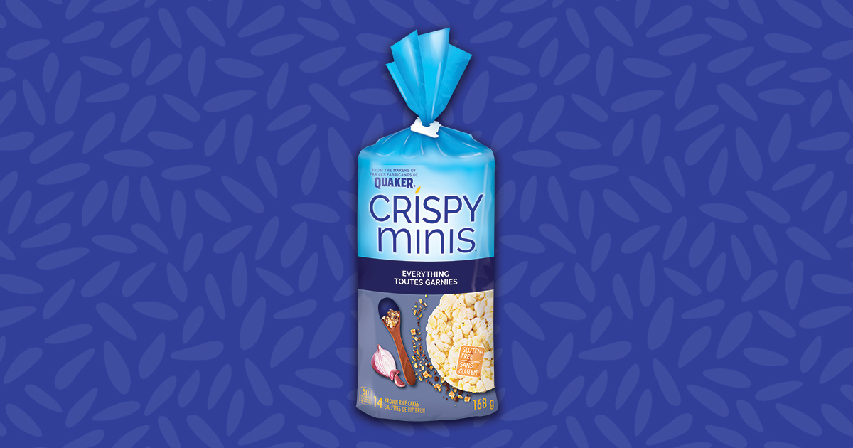 crispy minis all dressed Quaker Crispy Minis