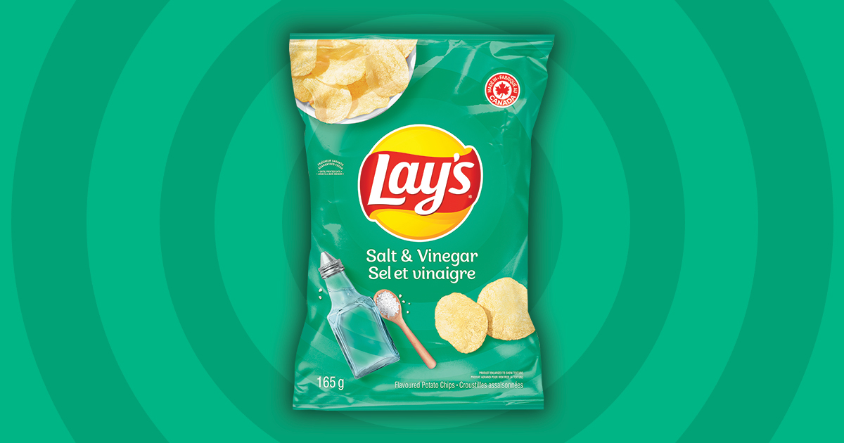 Lays salt and vinegar sales