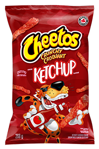 CHEETOS CROQUANT<sup>®</sup> grignotines aromatisées saveur Ketchup