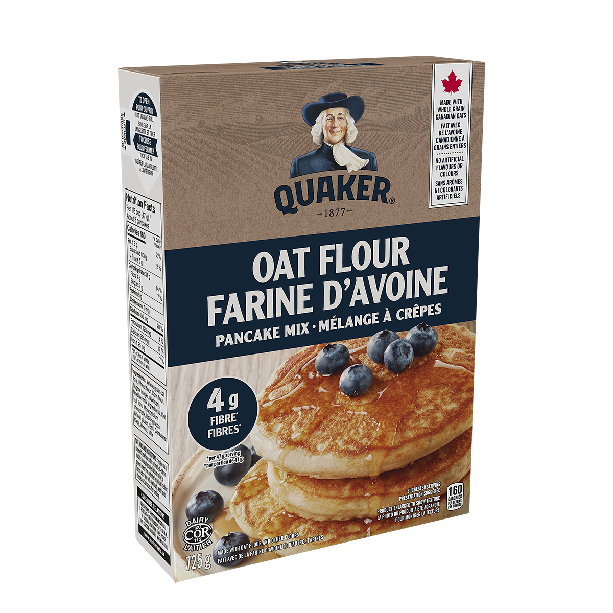 Quaker - Quaker Mélange à crêpes à la farine d’avoine