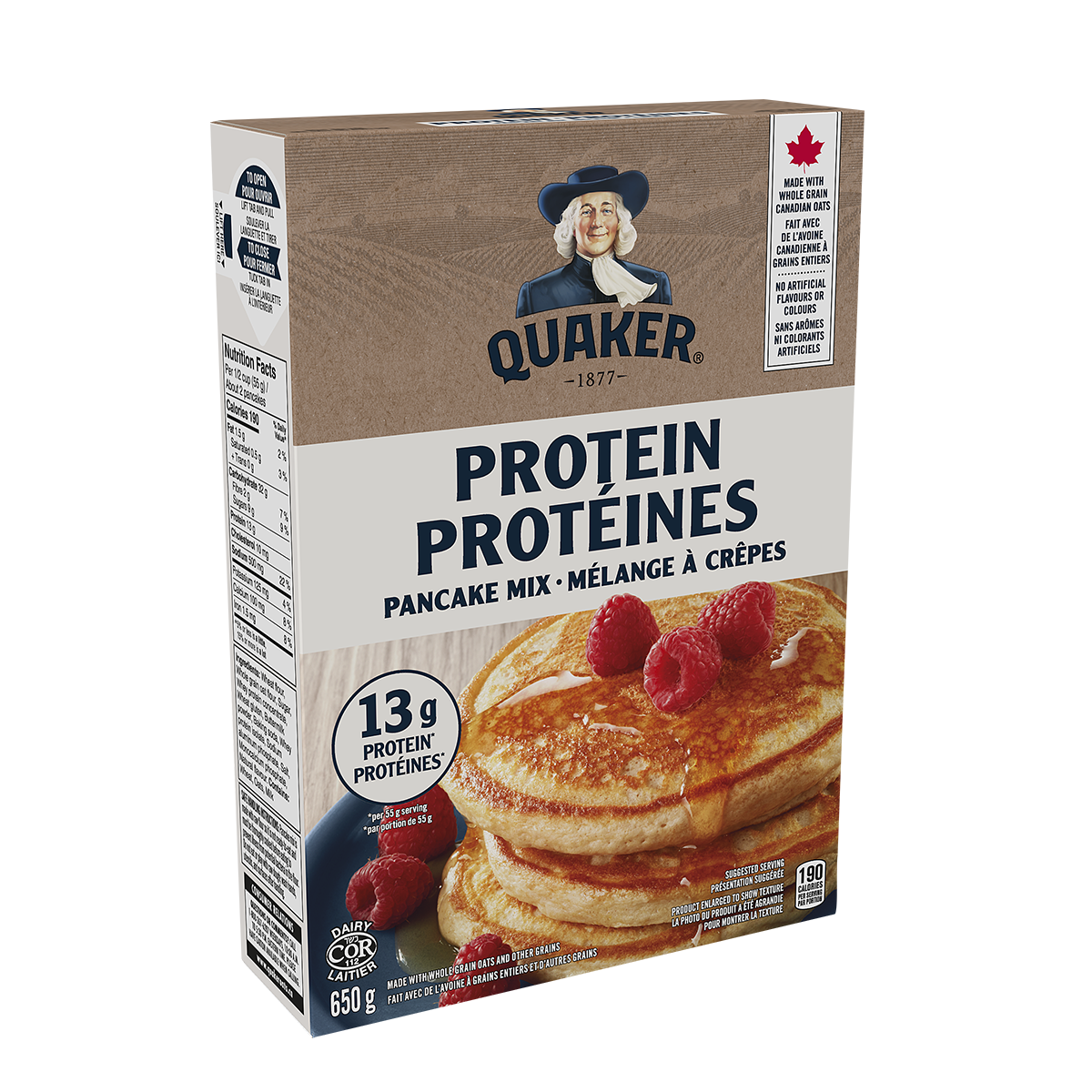 Quaker<sup>®</sup> Protéines Mélange à crêpes