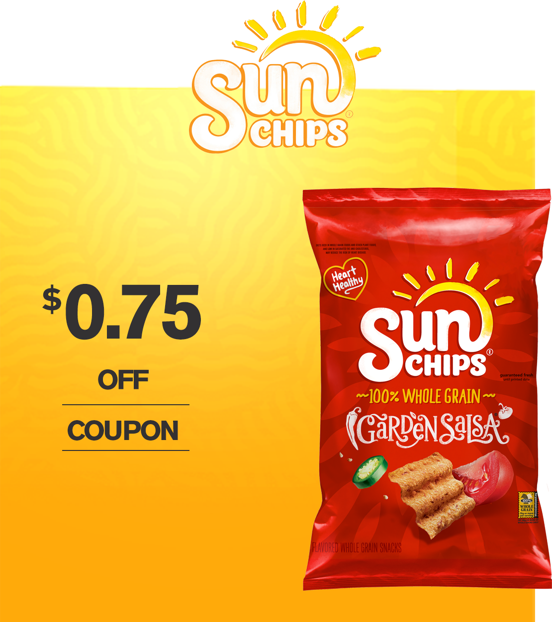 Save $0.75 Sunchips