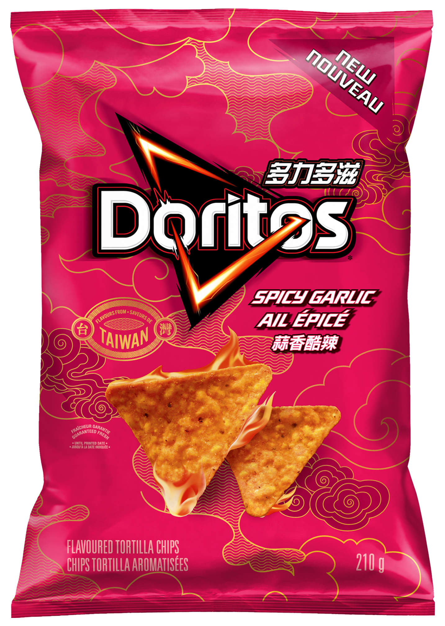 Doritos - Doritos Spicy Garlic Flavoured Tortilla Chips