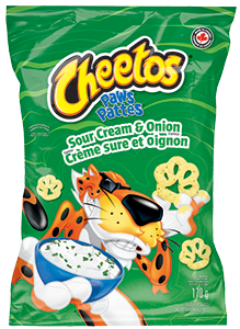Cheetos - Cheetos Paws Sour Cream & Onion Flavoured Snacks