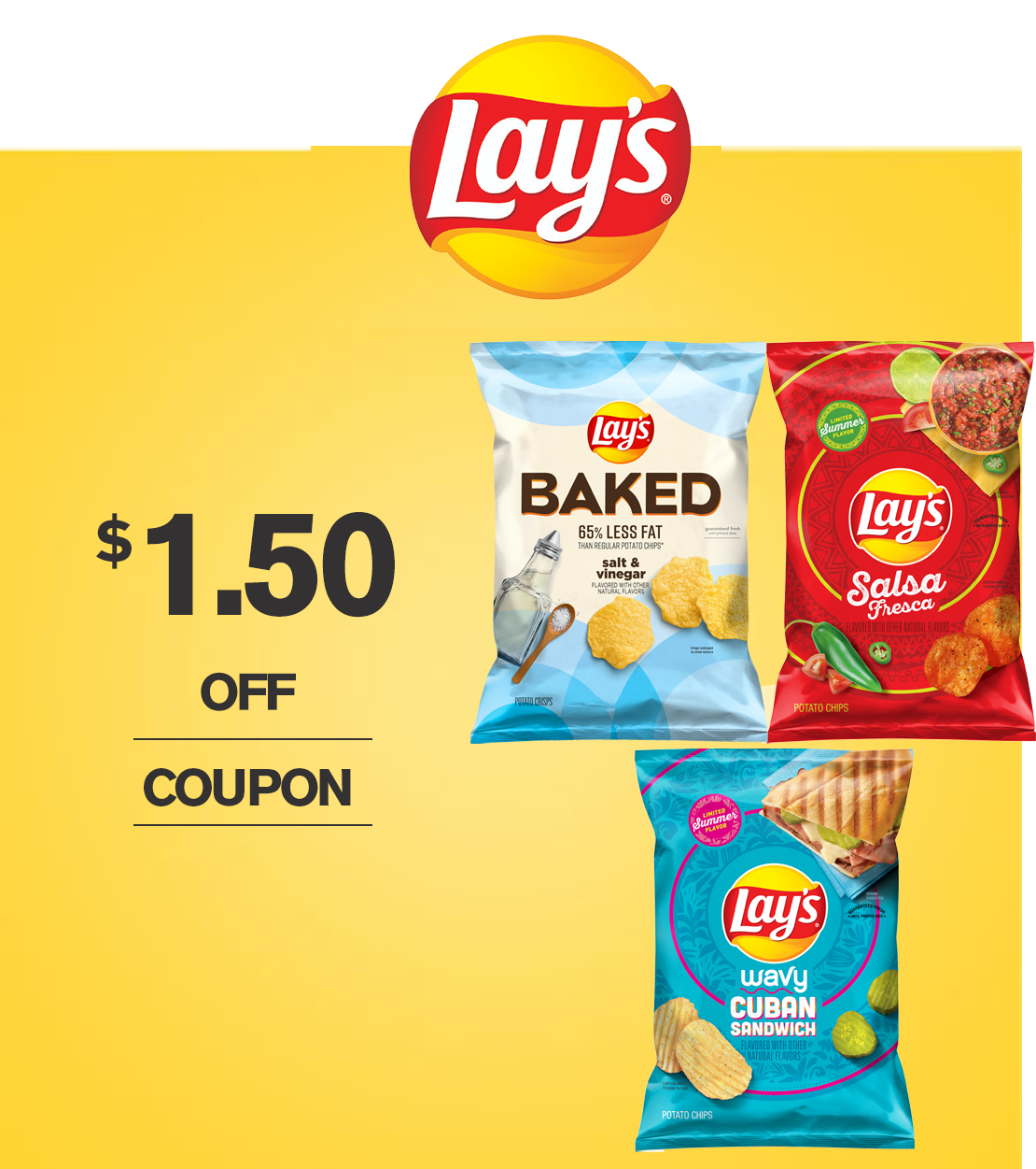 Save $1.50 Lay's