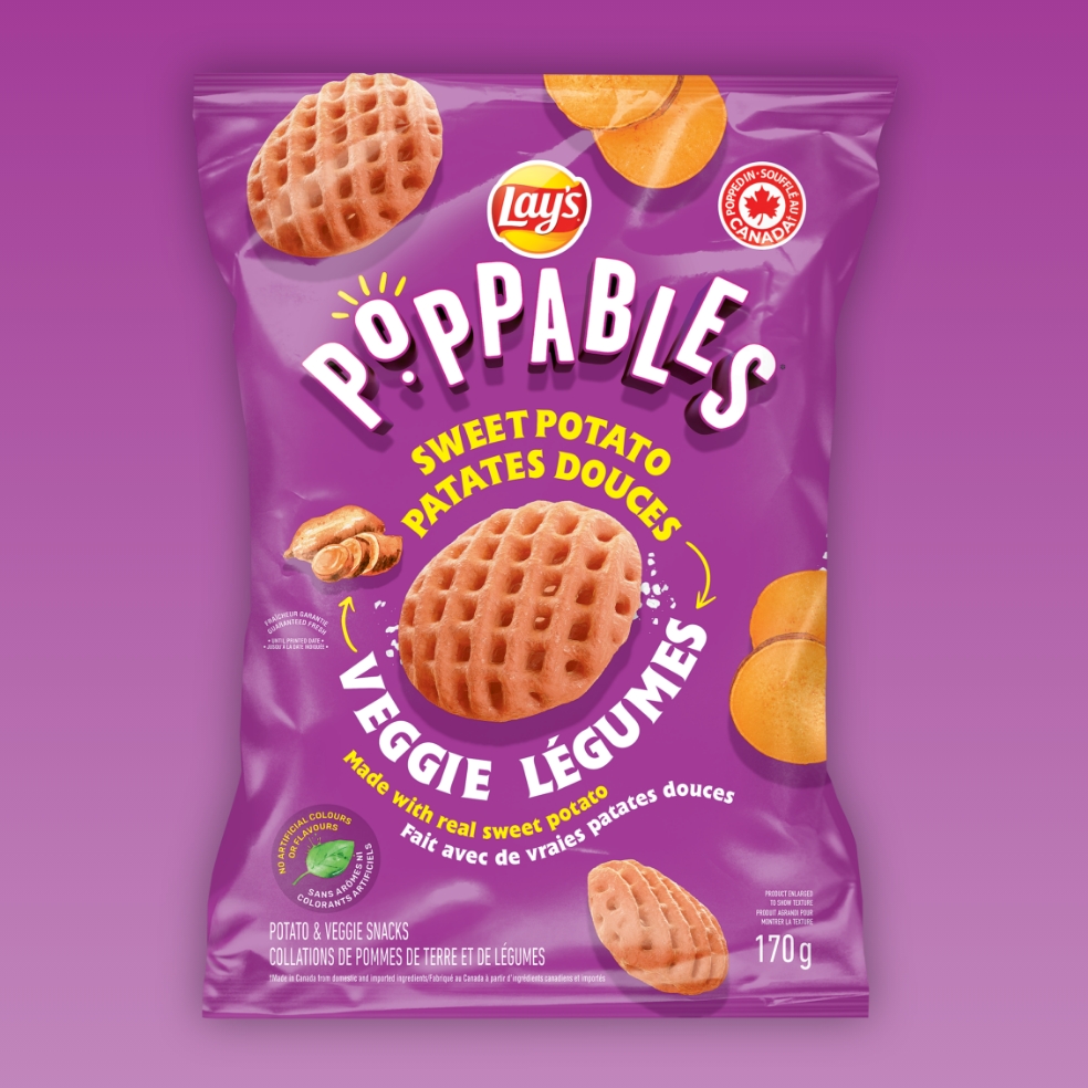 LAY’S POPPABLES<sup>®</sup> Veggie Sweet Potato Snacks