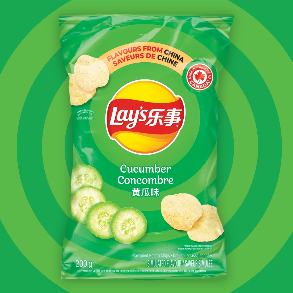 LAY’S<sup>®</sup> Cucumber Flavoured Potato Chips