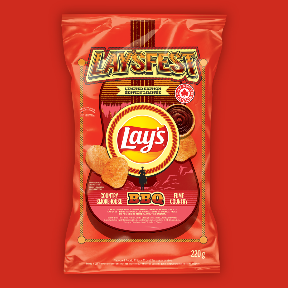 LAY’S<sup>®</sup> Country Smokehouse BBQ Flavoured Potato Chips