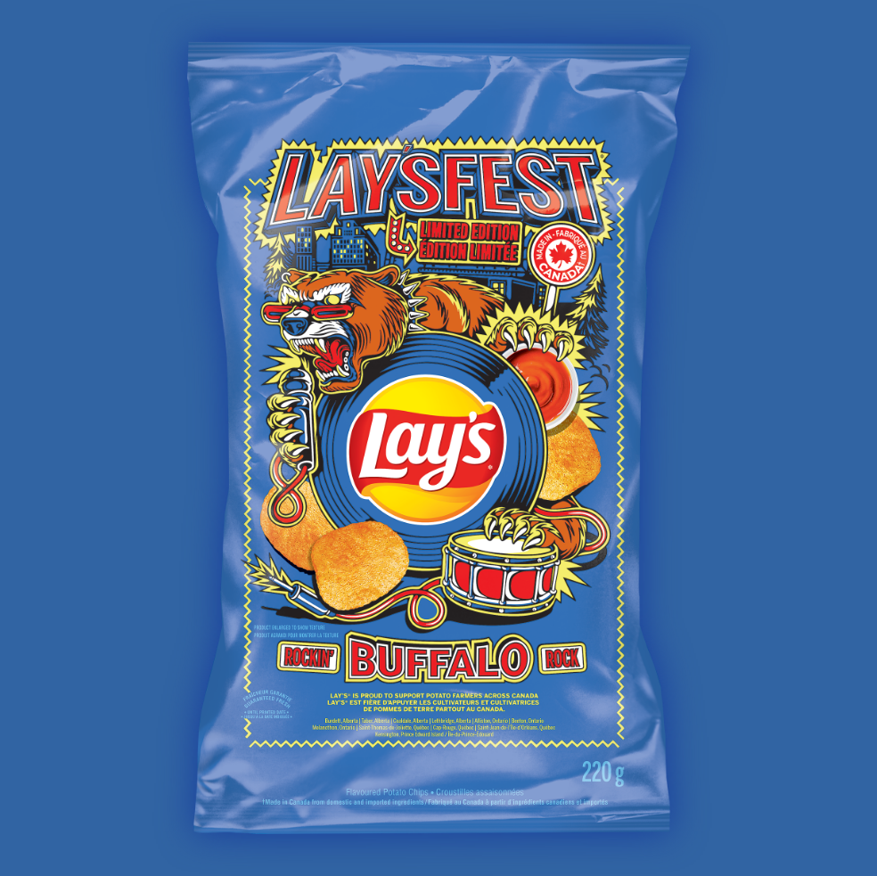 LAY’S<sup>®</sup> Rockin’ Buffalo Flavoured Potato Chips