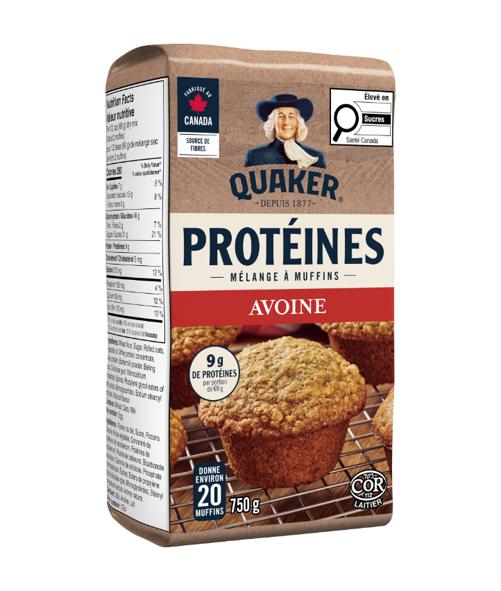 QUAKER® Protein Oatmeal Muffin Mix