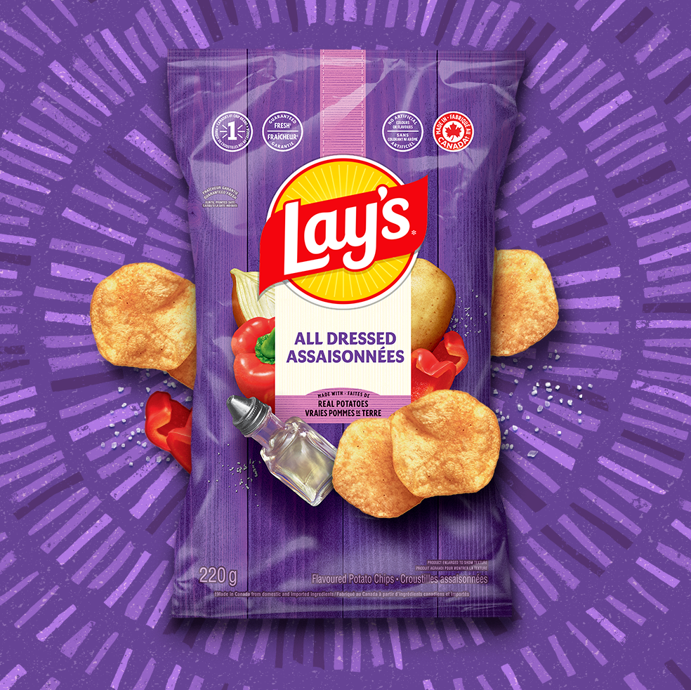 LAY'S® All Dressed Flavoured Potato Chips