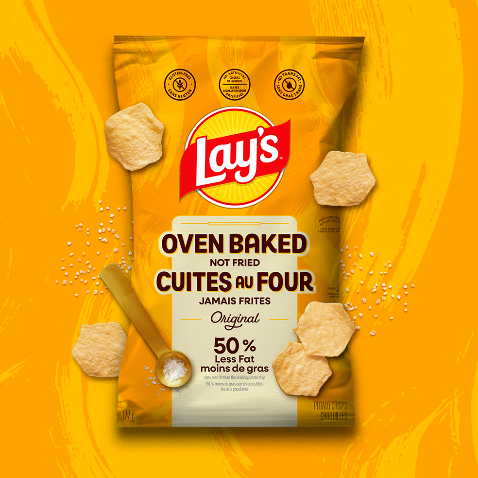 Lay's® Oven Baked Original potato crisps