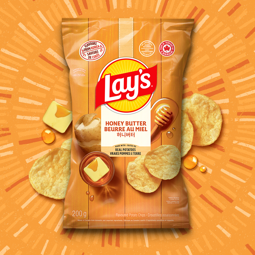  LAY’S® Honey Butter Flavoured Potato Chips