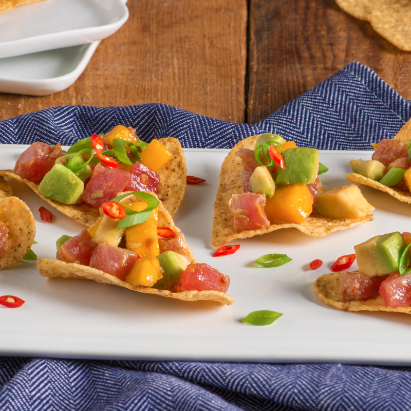 Tostitos - Mango Avocado Tuna Poke (Recipe Section) | Tasty Rewards