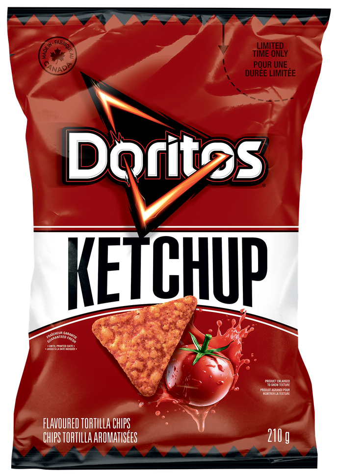 DORITOS® Ketchup Flavoured Tortilla Chips