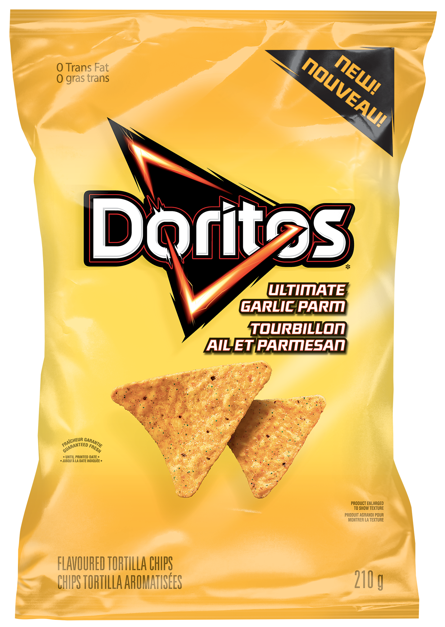 DORITOS® Ultimate Garlic Parm Flavoured Tortilla Chips