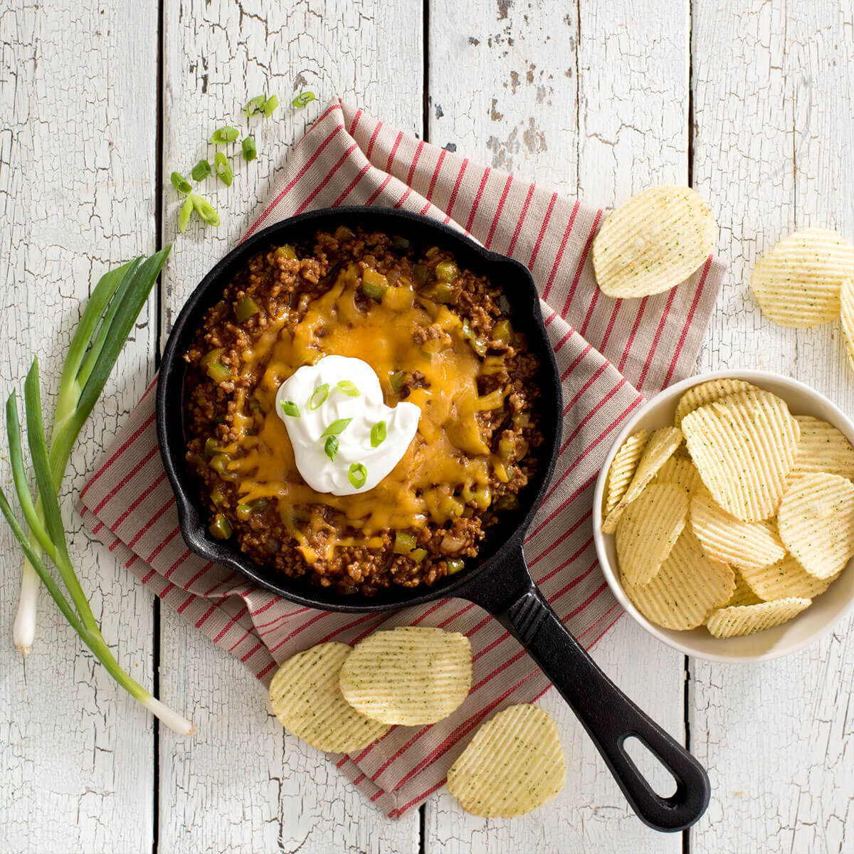 Dip de hamburguesa Sloppy Joe 