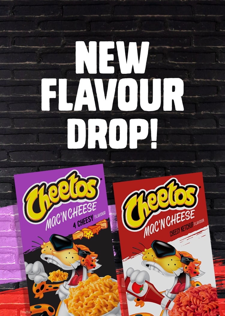 cheetos banner mac and cheese