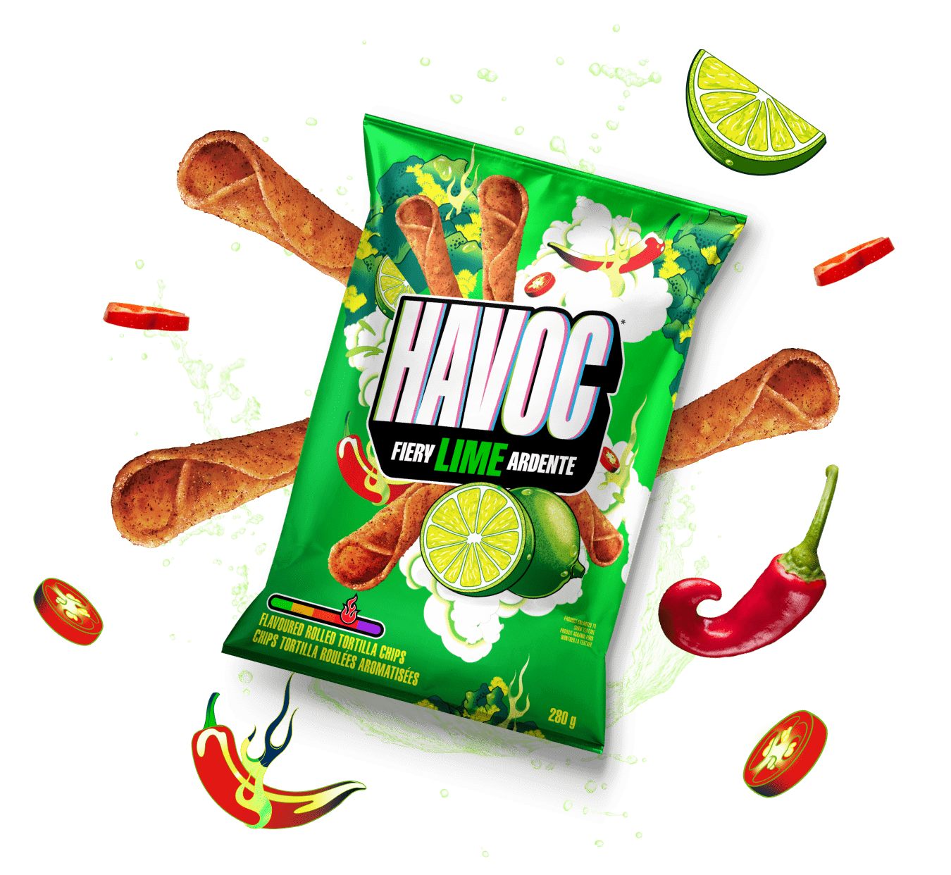 HAVOC Fiery Lime prodcut