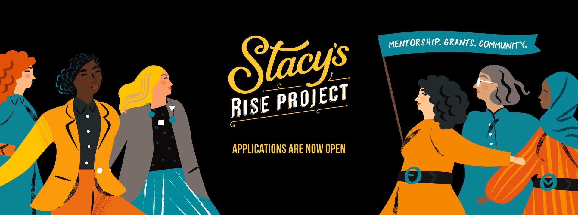 Stacy's Rise Project - Supporting women founded businesses. - Applications are now open.